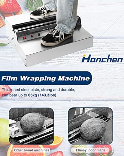 Обвитка за филмови Ханхен со вградена плоча за греење, машина за завиткување машина за завиткување Машина за греење на филмот за запечатување