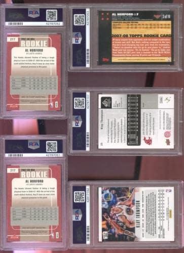 2007-08 Флеер 217 Ал Хорфорд дебитант РЦ ПСА 10 оценета кошаркарска картичка НБА 07-08-Непотпишани кошаркарски картички