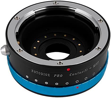 Fotodiox Pro IRIS леќи Адаптер за монтирање компатибилен со леќи Contax N на микро четири третини камери