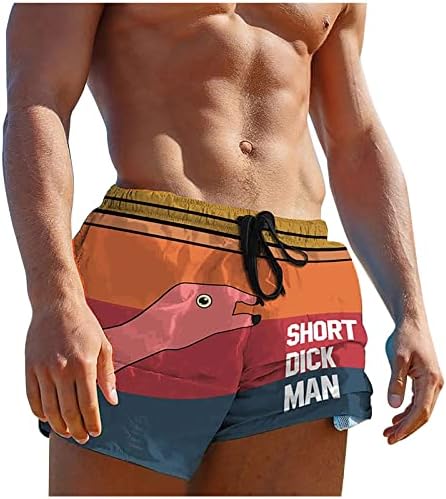 Одбојкарски шорцеви од Озммјан за мажи кои влечеа специјален петел печати фестивал на пиво плажа обични панталони панталони панталони