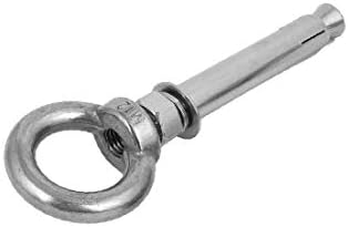 X-Gree M12x120mm 304 Не'рѓосувачки челик за подигнување на прстенот за подигнување на кука завртка за завртки за завртки за завртки за кука