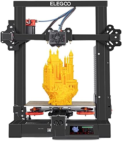 Elegoo Neptune 2S FDM 3D печатач со продолжена печатење функција за печатење Големина 8.66x8.66x9,84 инчи