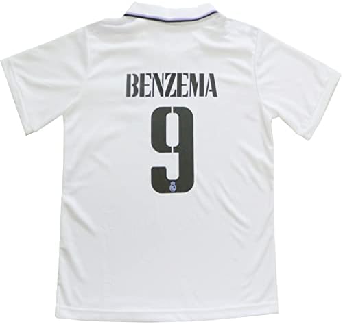 Gitgie 2022/2023 Real Madrid Home 9 Карим Бензема Фудбал Фудбал Фудбал Возрасни маички дресови шорцеви за возрасни