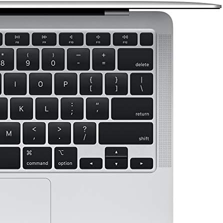 Apple 2020 Macbook Air Laptop M1 Chip, 13 Retina Дисплеј, 8GB RAM МЕМОРИЈА, 256gb Ssd Складирање, Позадинско Осветлување Тастатура, FACETIME HD Камера, Допир ПРОЕКТ. Работи со iPhone/iPad; Простор Греј AppleCa