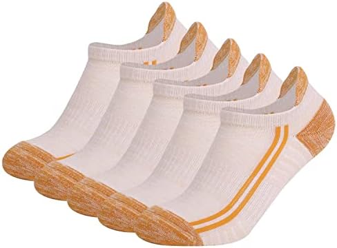 Изведба на табулаторот со ниски потпетици на Arashенски, атлетски памучни чорапи за трчање, тенис и обична употреба