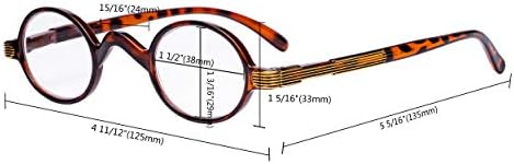 Eyekepper Заштедете 10% на 1 пакет мали овални очила за читање на очила за сонце и 1 пакет со преголеми бифокални очила за сонце кафеава