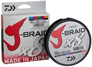 Daiwa J-Braid 300m 8-влакната ткаена тркалезна плетенка