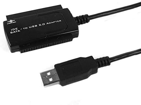 Vantec CB-Isatau2 SATA/IDE до USB 2.0 адаптер поддржува 2,5-инчни, 3,5-инчни, 5,25-инчни хард диск