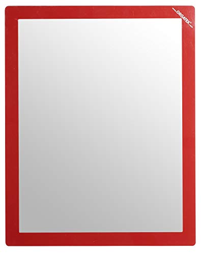 Оргатекс Магнетен Прозорец, Проѕирен Пвц Прозорец Со Магнетна Рамка, Вертикална Големина На Буквата; 8,5 Широк х 11 Висок: 10 Пакет, Црвен
