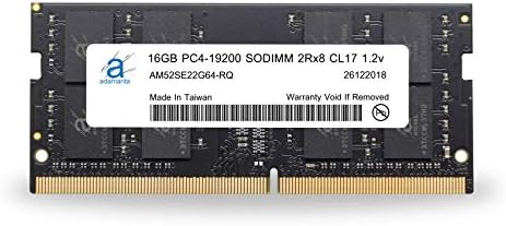 Адаманта 64GB DDR4 2666MHz PC4-21300 SODIMM 2Rx8 CL19 1.2 v Лаптоп RAM МЕМОРИЈА Надградба