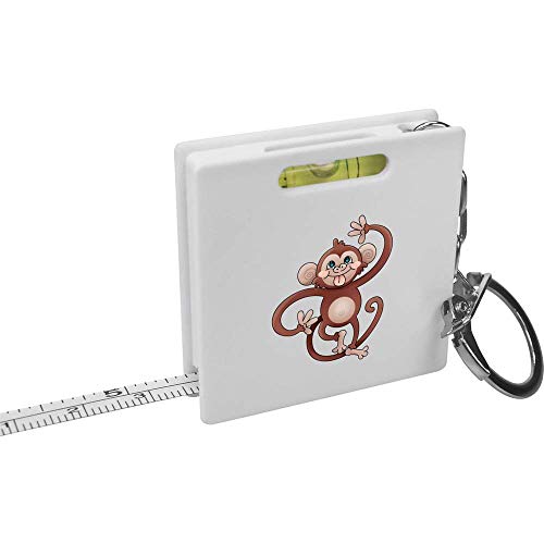Алатка за мерење на лента за клучеви „необичен мајмун“/алатка за ниво на дух