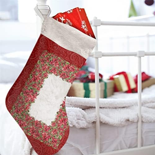 WXBDD Божиќни божиќни чорапи Нова Година Подароци Кенди Кенди Божиќни украси за домашно дрво што висат украси