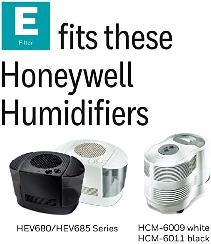 Honeywell HC14PF3 Замена Фитил Филтер Е, 3 пакет, бела, 3 Брои