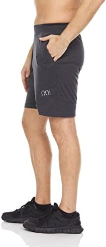 2xist шорцеви за мажи - Активни шорцеви за вежбање - 10 инчи со меки четкани салата за мажи за мажи