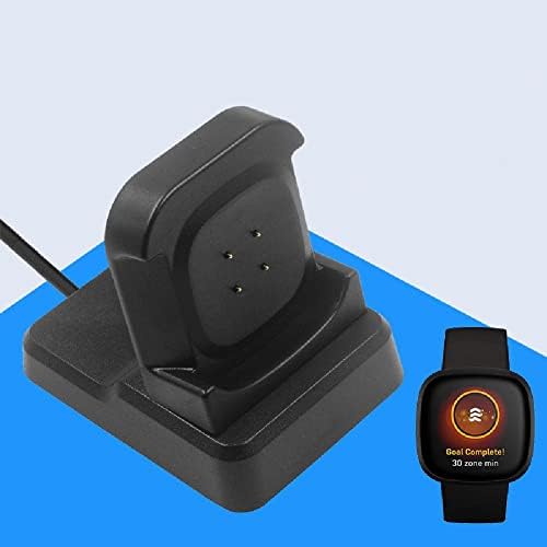 1 x Smart Watch Charger Stand For Fitbit Versa3/Sense, 5V Easy Charging Smart Watch USB Chable Chable Chaber Coarger Cradle