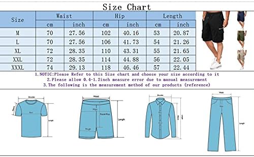 Miashui Band големина мулти-џеб памучни панталони летни патенти обични комбинезони машки панталони со пет точки кои трчаат кратки мажи
