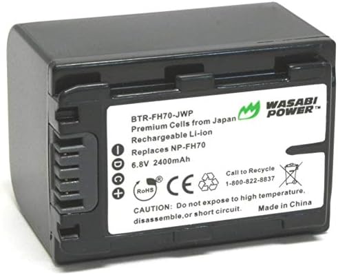 Батеријата Wasabi Power за Sony NP-FH70, NP-FH60