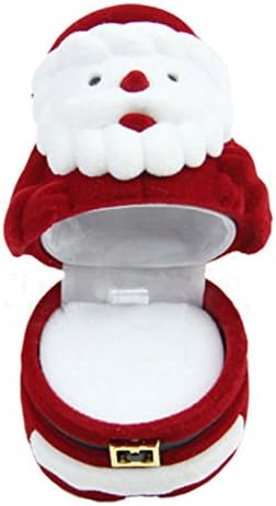 Малофуза Прекрасна Кутија За Подароци За Накит На Дедо Мраз Прстен Ѓердан Приврзок За Складирање