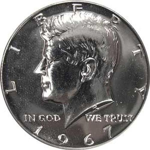 1967 Кенеди Смс Специјален Сет За Нане 40% Сребрена Половина - 1/2 Брилијантен Нециркулиран