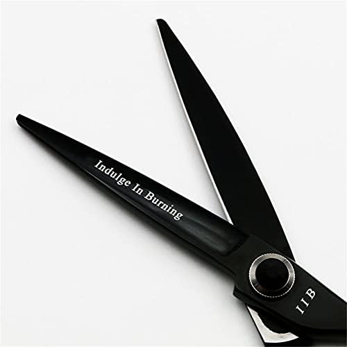 XJPB Фризерски ножици сет, ротирачка рачка за опаѓање на косата за слабеење на фризури за сечење, 5,5/6.0inch, 440C челик, за бербер,