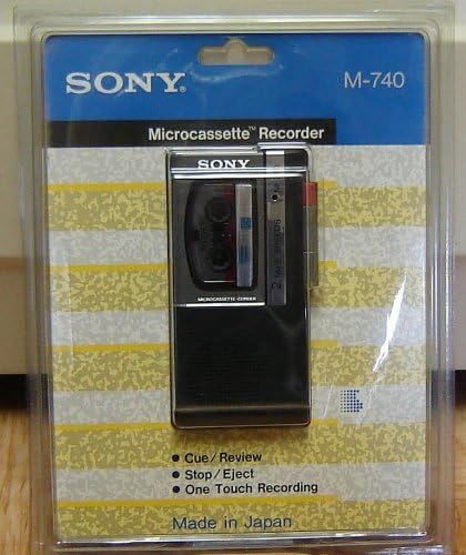 Сони Микрокасет Рекордер М-740