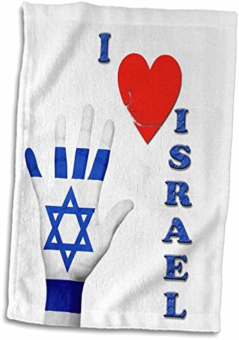 3drose го сакам Израел. Тел Авив. Ерусалим. Популарна изрека. - крпи