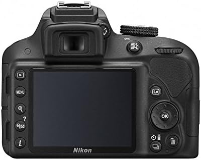 Никон Dslr Камера D3300 Тело Црна D3300BK [Меѓународна Верзија, Без Гаранција]