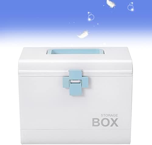 Исцелен организатор на отпадни лекови за лекови за лекови за заклучување кутија за заклучување кутија за лекови за прва помош кутија