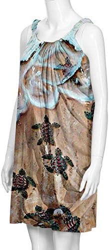 NMSL макси фустан за жени лето секси странични облик на облик на боемски V-врат со цвеќиња без ракави без ракави
