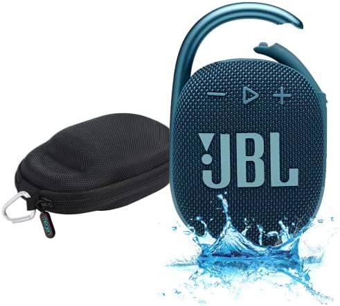 JBL CLIP 4 Водоотпорен преносен Bluetooth звучник пакет со Megen Protective Hardshell Case