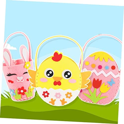 БЕСТОЈАРД 3 парчиња Торби За Подароци За Деца Подароци За Зајаци Торби За Велигденски Зајачиња Велигденски Торби За Велигденски Јајца