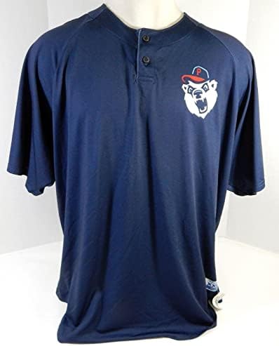 2015 Pawtucket Pawsox Red Sox Roman Mendez #41 игра користена морнарица Jersey 2xl 624 - Игра користена МЛБ дресови