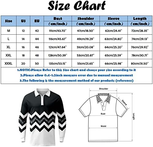 XXBR 2022 Нови поло маици за мажи, долги ракави гроздобер 3Д графички голф врвови на улична облека за улична облека за обична