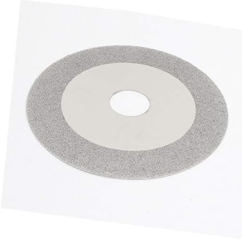 X-gree 100mm x 20mm x 1mm двојна странична дијамантска пила за сечење на сечење на секач Сребрен тон (Disco de Corte de Corte de Sierra de
