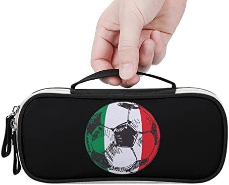 Италија Фудбал Фудбал Фудбал Преносен молив торбичка голема капацитет Пенка за куќиште за козметичка торба за шминка за шминка