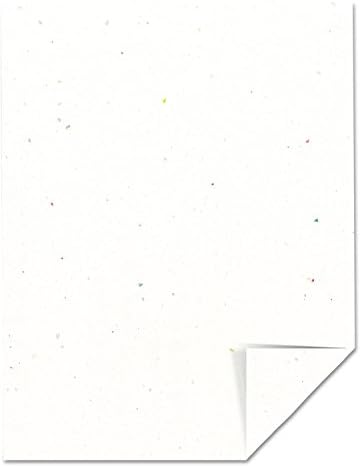 Неена хартија 22301 хартија во боја, 24lb, 8 1/2 x 11, ardвезда бело, 500 листови