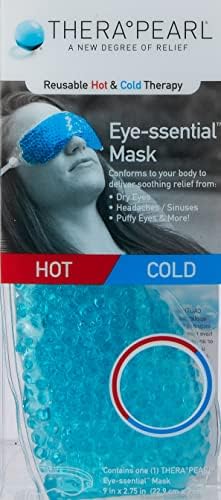 Маска за очите на терапеарл, маска за очите со флексибилни гел монистра за топла ладна терапија