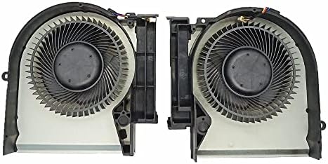 ZHAWULEEFB Replacement New CPU+GPU Cooling Fan Compatible for DELL Alienware Area 51m R1 R2 RTX2060 BSM1012MD-01ERH BSM1012MD-00ERG 19.0CFM