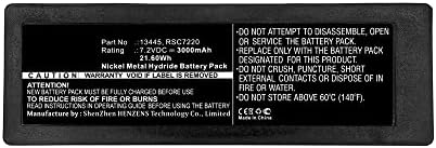 Синергија дигитална далечинска управувачка батерија, компатибилна со далечинскиот управувач ScanReco BS590, ултра висок капацитет,