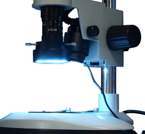 ОМАКС 96 ПРЕДВОДЕНА Фокусирана Светла Сенка Помалку Прстенеста Светлина со Контролна Кутија За Светлина За Стерео Микроскопи