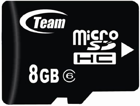 8GB Турбо Класа 6 Microsdhc Мемориска Картичка. Голема Брзина За Nokia XpressMusic 5800 6110 6210 Доаѓа со бесплатен SD И USB Адаптери.