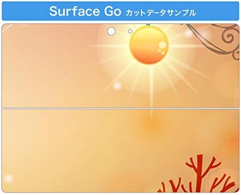 Декларална покривка на igsticker за Microsoft Surface Go/Go 2 Ултра тенки заштитнички налепници на телото 001456 Снежен зимски поглед