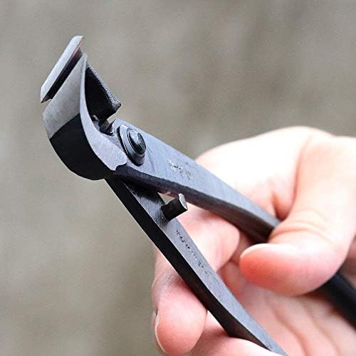 Комплет за алатки за јапонски бонсаи Вазакура изработен во Јапонија - Ханафубуки Сатсуки ножици 7inch + конкавна филијала секач 8inch Подарок