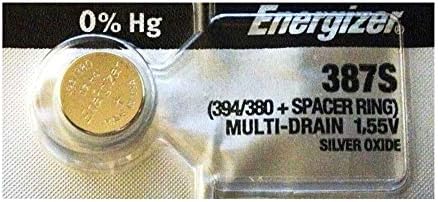 Енергизатор 387 Ниско-Мозоци 1.55 V Сребро-Оксид Копче Ќелија Батерија