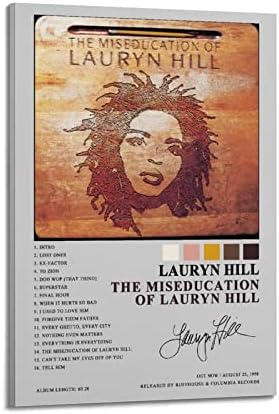 Владеење Лорин Хил, Мисулацијата на музичкиот албум на Лорин Хил, Постер плакан постери Естетска wallидна уметност дневна соба печатење