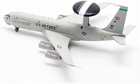 Модели на авиони 1/200 Поставете за USAF E-3B Sentry AWACS 75-0560 Декорација на модели за колекционерски легури или графички