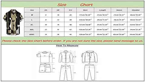 МЕНЦИЈА високи кошули машка мода и слободно време 3Д дигитално печатење на токи за кратки ракави за кратки ракави стилски кошули