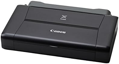 Канон IP110 Фото печатач, 9.0ppm, капаче од 50sht, 12-инчен X7-инчен X2-1/2-инчен, бк