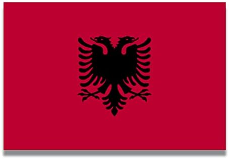 Магнет Ме До Албанија Албанско Знаме Автомобил Магнет Налепница, 4х6 Инчи, Тешки Автомобилски Магнет За Автомобил, КАМИОН ТЕРЕНЕЦ