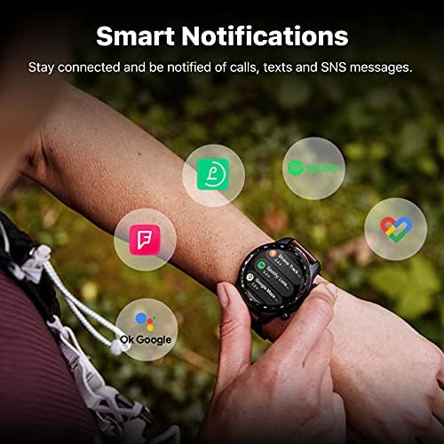 Ticwatch Pro 3 Ултра GPS Smartwatch Плус Паметни Часовници Бендови 22mm Ширина Кожа Хибриден Бенд Ремен Замена Бенд, Носат ОПЕРАТИВЕН